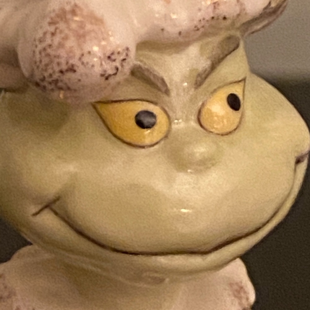 Vintage Dr. Seuss Lenox Grinch ornament